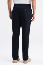 Ds Damat Relaxed Fit (Pilesiz) Siyah Gabardin Chino Pantolon görsel 2